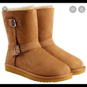 Kirkland Signature Shearling Buckle Boots